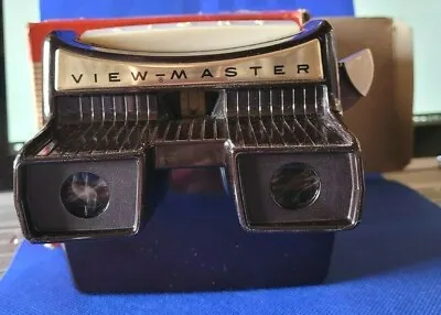 Boxed Sawyer's Vintage View-master Lighted Stereo Viewer Model F Bakelite • $79
