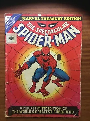 £10 • Buy Marvel Treasury Edition: Spider -man, Special Collector’s Issue #1 (1974)