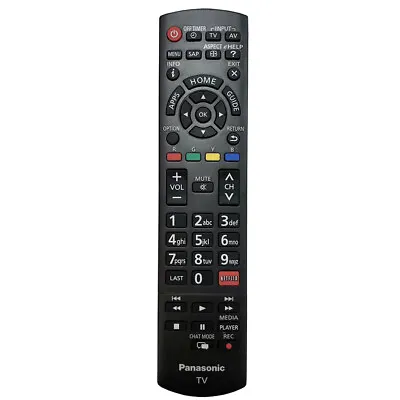 New Original N2QAYB000942 For Panasonic TV Remote Control NETFLIX N2QAYB001008 • $17.03