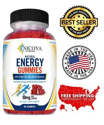 Vitamin B12 Energy Gummies - 5000 MCG Of Natural Energy & Metabolism Support • $12.50