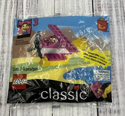 Vintage 1999 Mcdonalds Lego Classic Happy Meal Toy Birdie Eary Bird 14 Piece New • $8.99