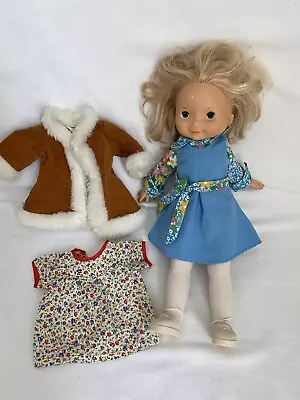 Vintage Fisher Price My Friend Mandy With Clothes Shoes Coat • $25