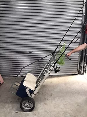 Foldable Surf Beach Fishing Trolley Cart • $150