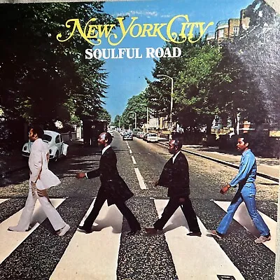Lot Of 2 Beatles Inspired LPs New York City-Soulful Road & Chet Atkins Vinyl • $44.40