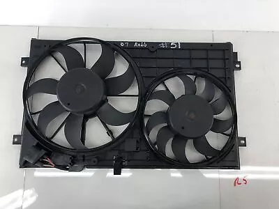 $119.99 • Buy 06-09 Volkswagen Rabbit 2.5l L5 Gas Engine Motor Cooling Fan Shroud Oem #51