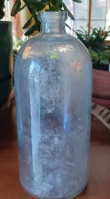 Vintage 2 Liter Glass Reagent Bottle • $9