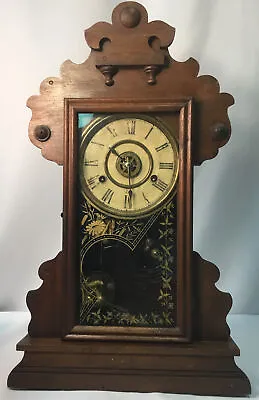 Vintage New Haven Clock Company Mantle Clock WORKS • $80