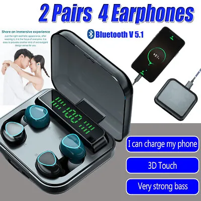 For Samsung Galaxy S21 S22 S23 FE S24 S10+ Wireless Earbuds Bluetooth Headphones • $30.99
