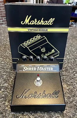 Marshall ShredMaster Vintage Reissue Overdrive/ Distortion Guitar Effects Pedal • $249.99