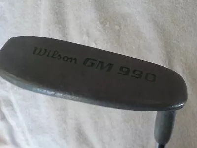 A  Used  Wilson GM 990 8802 Style No Reflection Blade Style Putter • $10