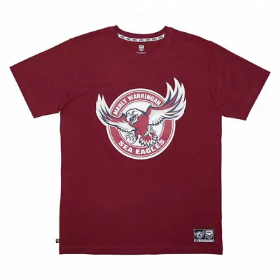 Outerstuff Manly Sea Eagles Team Logo Tee Mens Maroon • $19