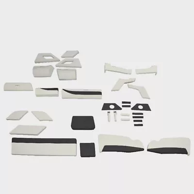 Larson Boat Cushion Set 309140 | LXH 190 White Black (Kit) • $2409.23