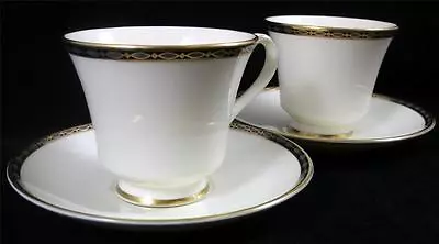 Minton ST JAMES 2 Cup & Saucer Sets Pre-Owned GREAT CONDITION • $82.88