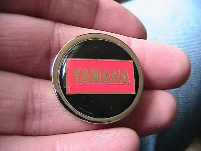 Yamaha Motorcycle Biker Pin Badge Classic Motorbike Motorsport Racing Race • £2.95