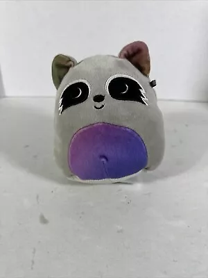 Squishmallow Max Raccoon Plush Stuffed Animal Rainbow 8  Kellytoy 2021 • $13.57