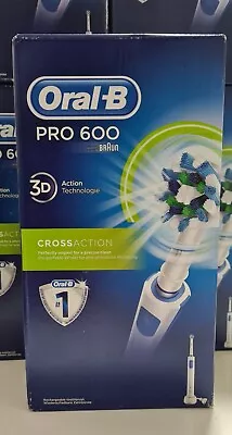 $89 • Buy Oral B Pro 600 Rechargeable Electric Toothbrush MADE IN GERMANY 