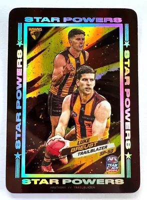 Hawthorn Hawks Luke Breust 2024 Teamcoach  Star Powers Card (unused Code) • $9.99