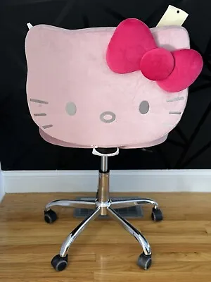 NWT Hello Kitty Impressions Vanity Makeup Chair White Sanrio  Pink TikTok Viral • $205