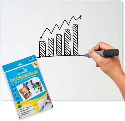 £13.07 • Buy Magic Whiteboard Mini Whiteboard Sheets - Static & Portable A4 White Board Sheet