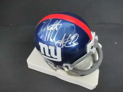 Michael Strahan Signed Giants Mini Helmet Autograph Auto JSA PP58199 • $109