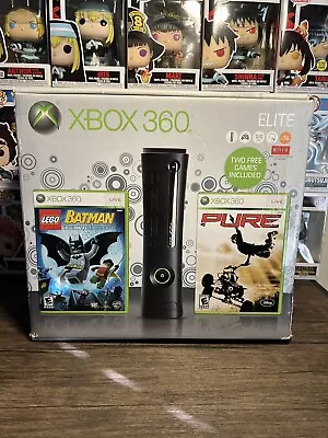 Xbox 360 Elite 120GB With Game Bundle (Includes Lego Batman And Pure) • $164.99