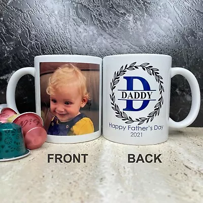 Fathers Day Photo Mug Personalised Fathers Day Gift - Gift For Dad Grandad Pop • $24