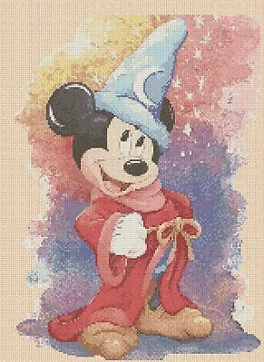 £4.70 • Buy Cross Stitch Chart - Mickey Mouse - The Magician  FlowerPower37-uk