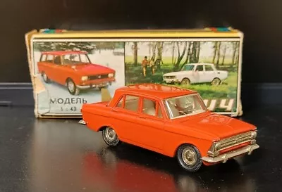 1/43 MOSKVITCH 408 A1 Saratov USSR NOVOEXPORT Tantal Original BOX RAR!!! • $49.99
