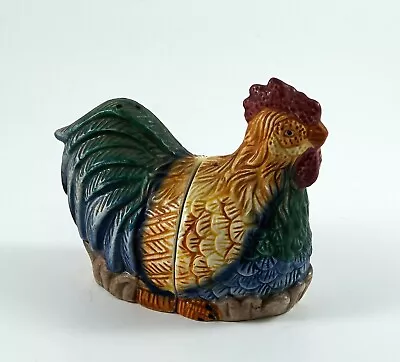 Chicken Salt And Pepper Shaker Ceramic Vintage • $9.99