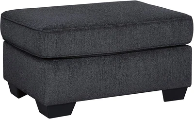$626.29 • Buy Signature Design By Ashley Altari Upholstered Rectangular Accent Ottoman, Dark G
