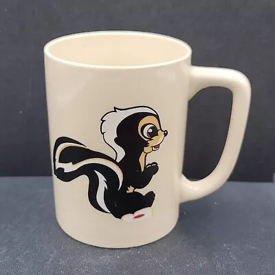 Vintage Marco Polo Disney Bambi Flower The Skunk Fine China Coffee Cup Mug • $12