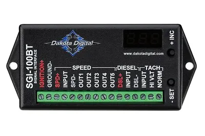 $109.20 • Buy Dakota Digital SGI-100BT Universal Speedometer Tachometer Signal Interface 