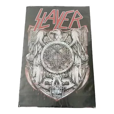 SLAYER / MEDAL 2013 Poster Shield Eagle Swords - Scorpio Posters #3184 RARE!! • $65.74