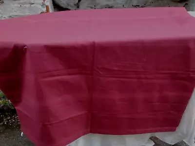 Incomplete Roman Blind Red Linen Type Fabric No Rods Fabric For Crafts • £9