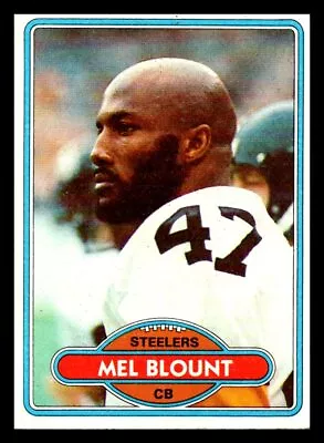 1980 Topps #155 Mel Blount • $1.60