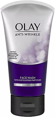 £8.45 • Buy Olay Anti-Wrinkle Firm & Lift - Anti-Ageing Exfoliating Face Wash Cleanser 150ml
