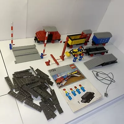 £99 • Buy Vintage LEGO 7720 Diesel Freight Train Set Battery CARGO TRAIN 12v Incomplete
