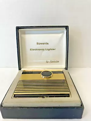 MCM Hollywood Regency Vintage Rowenta Electronic Table Lighter Sunbeam 1952 • $62