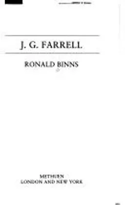 J. G. Farrell Hardcover Ronald Binns • £3.34