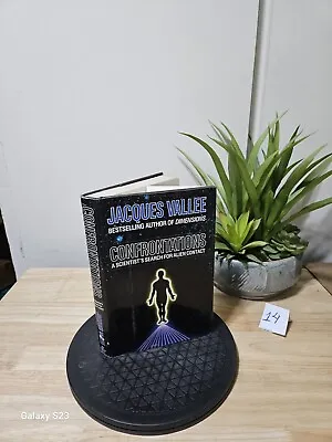 Confrontations By Jacques Vallee UFO Alien Contact Abductions FIRST EDITION 1990 • $39.96