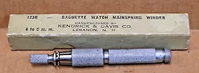 Vintage  K & D Baguette Watch Mainspring Winder 123B • $59