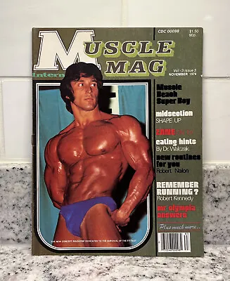 Muscle Mag Bodybuilding Magazine  November 1978 Frank Zane/Vince Gironda • $17