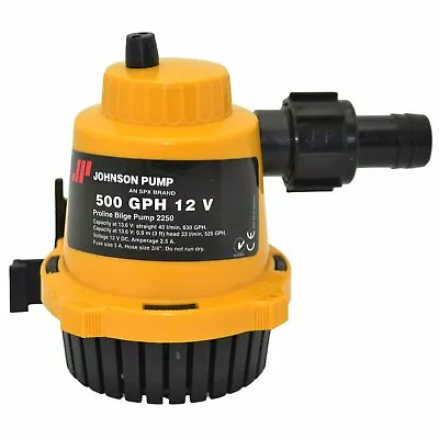 Johnson Pump 22502 Pro-Line Bilge Pump - 500 GPH • $49.36