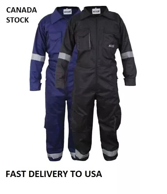 Work Wear Men's Overalls Boiler Suit Coveralls Mechanics Protective • $39.98