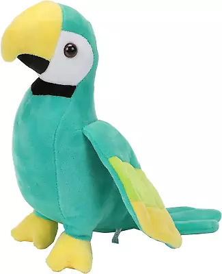 Cute Macaw Parrot Stuffed Animal Green Bird Stuffed Plush Toy Soft Parrot Plu • $16.62