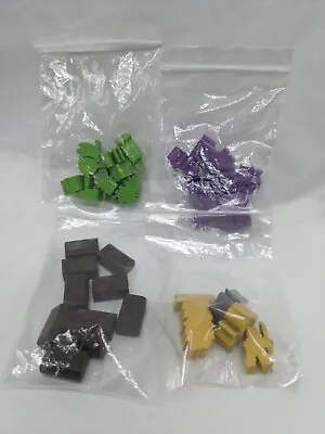 *INCOMPLETE* Vast The Mysterious Manor Wooden Meeples • $14