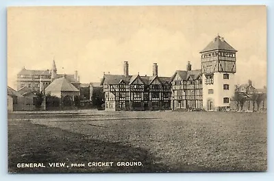 £2.49 • Buy Postcard Mostyn House School Parkgate Cheshire - View From Cricket Ground