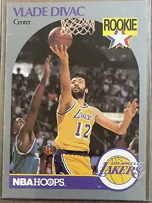 Vlade Divac 1990-91 NBA Hoops Rookie #154 • $0.99