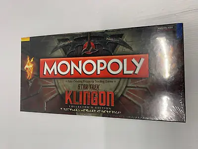 Monopoly Star Trek Klingon Collector's Edition FREE SHIPPING • $65.25