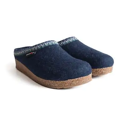 Haflinger Grizzly ZigZag Wool Clogs • £113.04